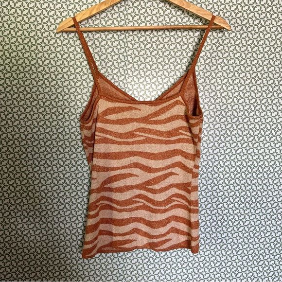 Anthropologie Tiger Print Tank - Picture 4 of 8